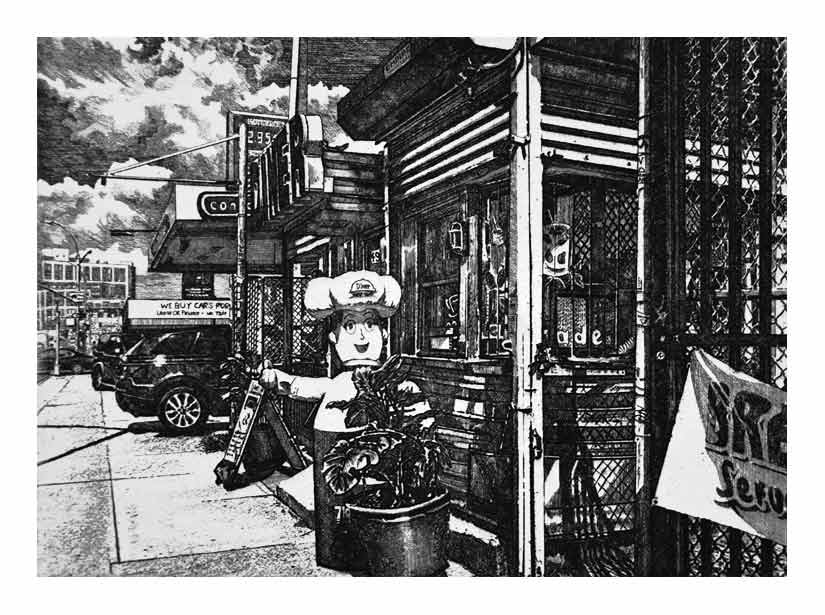 Etching - Breakfast Served