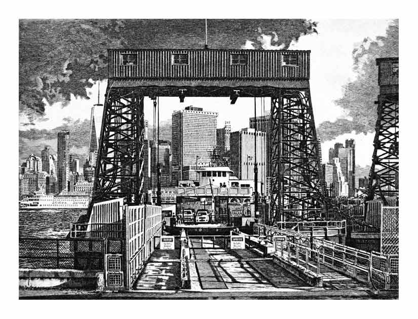 Etching - Soissons Landing